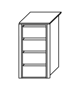 armoire modulaire à quatre tiroirs bloma