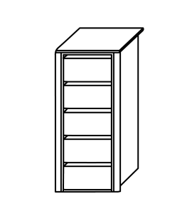 5-drawer wardrobe unit bloma